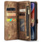 Caseme - iPhone 15 Pro - Vintage 2 in 1 portemonnee hoes - Bruin