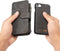 Caseme luxe portemonnee hoes Geschikt voor iPhone SE (2022 / 2020) / 8 / 7 / 6(s) zwart