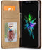Caseme luxe wallet hoes - Geschikt voor iPhone XS Max - bruin