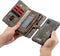 Caseme - vintage 2 in 1 portemonnee hoes - Geschikt voor iPhone 11 - Grijs