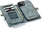 Caseme - vintage 2 in 1 portemonnee hoes - Geschikt voor iPhone 12 / Geschikt voor iPhone 12 Pro - Blauw