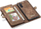 Caseme - vintage 2 in 1 portemonnee hoes - Geschikt voor Samsung Galaxy Note 10 - Bruin