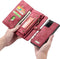 Caseme - vintage 2 in 1 portemonnee hoes - Geschikt voor Samsung Galaxy Note 20 Ultra - Rood