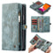 Caseme - vintage 2 in 1 portemonnee hoes - iPhone 11 Pro Max - Blauw