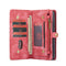 Caseme - vintage 2 in 1 portemonnee hoes - iPhone 11 Pro Max - Rood