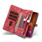 Caseme - vintage 2 in 1 portemonnee hoes - iPhone 11 Pro Max - Rood