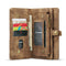 Caseme - vintage 2 in 1 portemonnee hoes - iPhone 13 Pro Max - Bruin