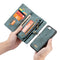 Caseme - vintage 2 in 1 portemonnee hoes - iPhone SE (2022 / 2020) / 8 / 7 / 6(s) - Blauw