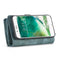 Caseme - vintage 2 in 1 portemonnee hoes - iPhone SE (2022 / 2020) / 8 / 7 / 6(s) - Blauw
