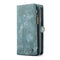 Caseme - vintage 2 in 1 portemonnee hoes - iPhone SE (2022 / 2020) / 8 / 7 / 6(s) - Blauw