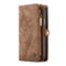 Caseme - vintage 2 in 1 portemonnee hoes - iPhone SE (2022 / 2020) / 8 / 7 / 6(s) - Bruin