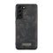 Caseme - Vintage 2 in 1 portemonnee hoes - Samsung Galaxy S21 FE - Zwart
