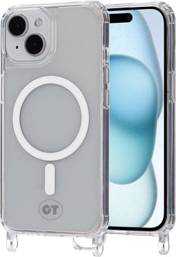 Casetastic Base Case geschikt voor geschikt voor MagSafe Compatible Apple iPhone 15 Clear