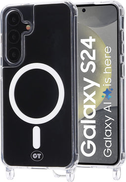 Casetastic Base Case geschikt voor geschikt voor MagSafe Compatible Samsung Galaxy S24 Clear