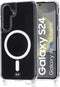 Casetastic Base Case geschikt voor geschikt voor MagSafe Compatible Samsung Galaxy S24 Clear