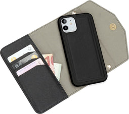 Casetastic Clutch geschikt voorApple iPhone 12/12 Pro - Zwart