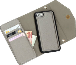 Casetastic Clutch geschikt voorApple iPhone 7/8/SE(2020/2022) - Goud Zilver