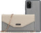 Casetastic Clutch geschikt voorSamsung Galaxy A41 - Goud Zilver