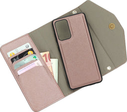 Casetastic Clutch geschikt voorSamsung Galaxy A52 Samsung Galaxy A52 5G - Roze