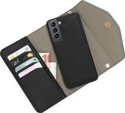 Casetastic Clutch geschikt voorSamsung Galaxy S21 - Zwart
