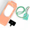 Casetastic lanyard telefoonkoord gemaakt met echte Zoetzeeparels en kralen - Stevige duurzame haak - 125cm - Groen