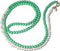 Casetastic lanyard telefoonkoord gemaakt met echte Zoetzeeparels en kralen - Stevige duurzame haak - 125cm - Groen