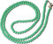 Casetastic lanyard telefoonkoord gemaakt met kralen - Stevige duurzame haak - 125cm - Groen