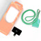Casetastic lanyard telefoonkoord gemaakt met kralen - Stevige duurzame haak - 125cm - Groen