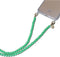 Casetastic lanyard telefoonkoord gemaakt met kralen - Stevige duurzame haak - 125cm - Groen