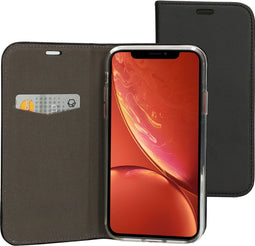 Casetastic PU Book Case Apple iPhone XR - Zwart