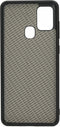 Casetastic Saffiano Backcover geschikt voor Samsung Galaxy A21s - Groen