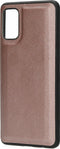 Casetastic Saffiano Backcover geschikt voor Samsung Galaxy A41 - Roze