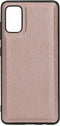 Casetastic Saffiano Backcover geschikt voor Samsung Galaxy A41 - Roze