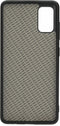 Casetastic Saffiano Backcover geschikt voor Samsung Galaxy A41 - Zwart