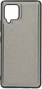 Casetastic Saffiano Backcover geschikt voor Samsung Galaxy A42 5G - Zilver