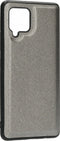 Casetastic Saffiano Backcover geschikt voor Samsung Galaxy A42 5G - Zilver