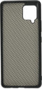 Casetastic Saffiano Backcover geschikt voor Samsung Galaxy A42 5G - Zilver