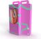 Casetastic telefoonkoord gemaakt met kralen - Stevige duurzame haak - 30cm - Oranje