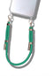 Casetastic telefoonkoord - Stevige duurzame haak - 30cm - Groen