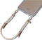 Casetastic telefoonkoord - Stevige duurzame haak - 30cm - Parelwit