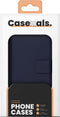Caseuals Echt Lederen Portemonnee/Boekhoesje - Krachtige magneetsluiting - geschikt voor Apple iPhone SE(22-20)/8/7/6(s) - Blauw