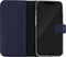 Caseuals Echt Lederen Portemonnee/Boekhoesje - Krachtige magneetsluiting - geschikt voor Apple iPhone 14 - Blauw