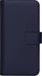 Caseuals Echt Lederen Portemonnee/Boekhoesje - Krachtige magneetsluiting - geschikt voor Apple iPhone 14 - Blauw