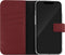 Caseuals Echt Lederen Portemonnee/Boekhoesje - Krachtige magneetsluiting - geschikt voor Apple iPhone 14 - Rood