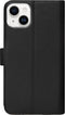 Caseuals Echt Lederen Portemonnee/Boekhoesje - Krachtige magneetsluiting - geschikt voor Apple iPhone 14 - Zwart