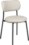 CASEY - Eetkamerstoelen set van 2 - Beige - Polyester
