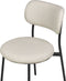 CASEY - Eetkamerstoelen set van 2 - Beige - Polyester