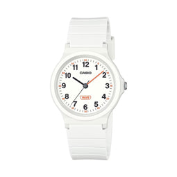 Casio Casio Collection LQ-24B-7BEF Horloge - Kunststof - Wit - Ø 30 mm