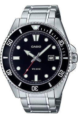 Casio Casio Collection MDV-107D-1A1VEF Horloge - Staal - Zilverkleurig - Ø 44 mm