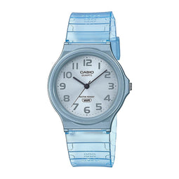 Casio Casio Collection MQ-24S-2BEF Horloge - Kunststof - Blauw - Ø 33 mm